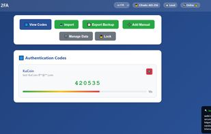 Personal 2FA screenshot 1