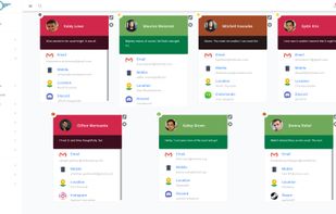 Contact module preview