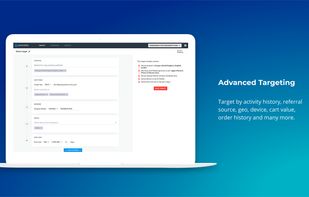 Our targeting allows you to segment your visitors very specifically which can drastically improve your conversion rates.