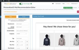Perzonalization screenshot 2