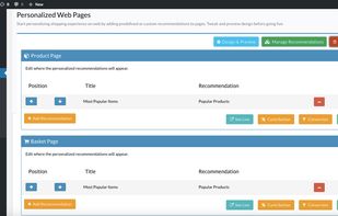 Perzonalization screenshot 1