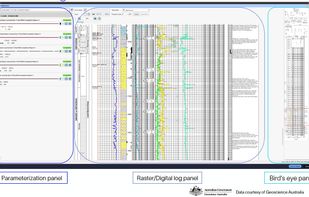 Petrel subsurface screenshot 1