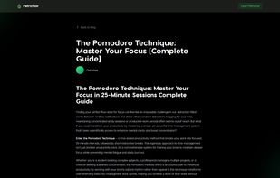 Petrichoir screenshot 1