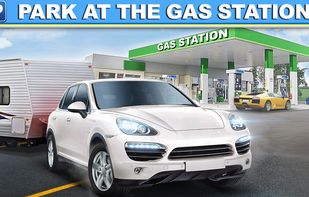 Petrol Station Car Parking Simulator screenshot 1