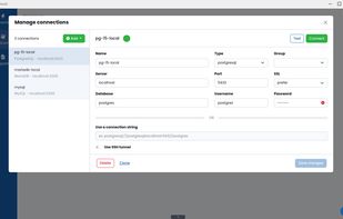 Creating new connection