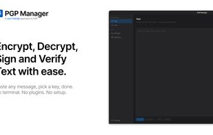 PGP Manager screenshot 1