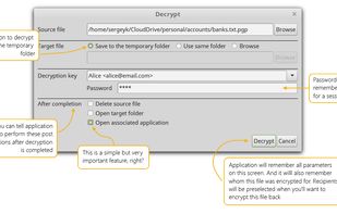 PGP Tool screenshot 1