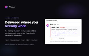 Connect your CRM, first diagnostic today