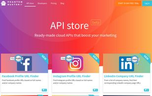 PhantomBuster screenshot 1