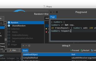 Pharo screenshot 1