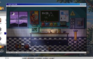 A faculty office