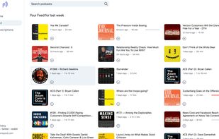Get feed from your subscriptions