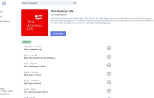 Subscribe and browser episode from podcast