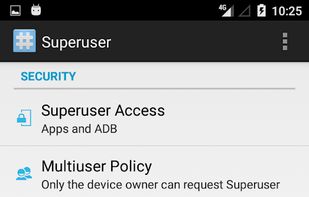 phh's SuperUser screenshot 1