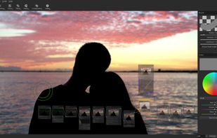 Retouch photos non-destructively