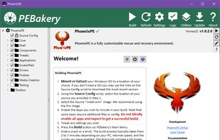 PhoenixPE screenshot 1