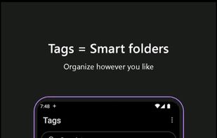 Organize however you like.