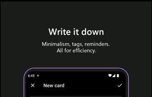 Minimalism, tags, reminders. All for efficiency.