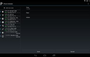 Phone Schedule screenshot 1