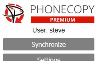 PhoneCopy screenshot 2