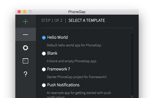 PhoneGap screenshot 1