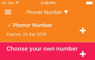 Phoner Second Phone Number screenshot 3