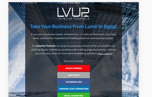 Marketing agency funnel example