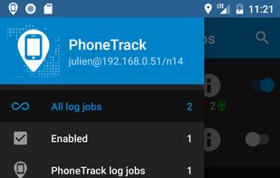 PhoneTrack screenshot 1