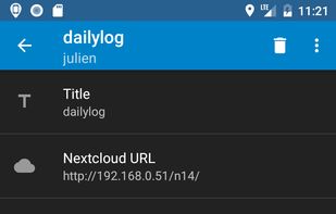 PhoneTrack screenshot 3