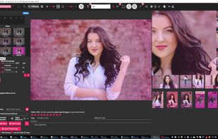 Effects - They can Apply to all Photos on the Page. And you can apply Zoom on top of it ;)