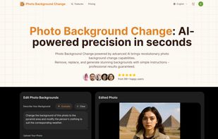 Photo Background Change screenshot 1