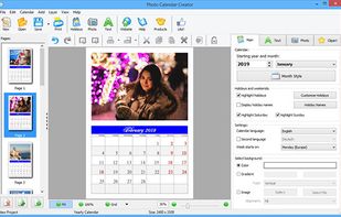 Photo Calendar Creator screenshot 1