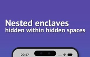 iOS — Albums bound to a VIP Space passphrase stay hidden until it is entered