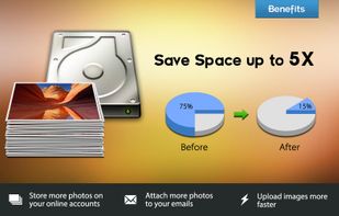 Photo Size Optimizer screenshot 1