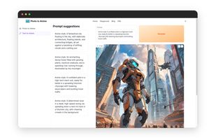 text to anime feature