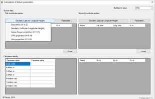 PHOTOMOD Seven Parameters screenshot 1