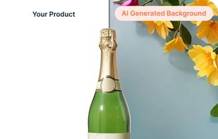 AI generated background