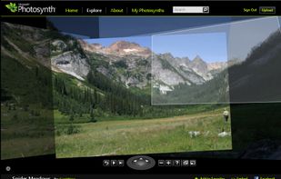 Photosynth screenshot 1