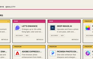 Photo enhancers on PhotoToolFinder