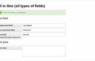 PHP FormBuilder screenshot 2