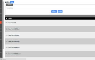 php Kitchen Planner screenshot 1