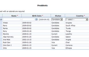 phpGrid screenshot 1