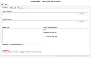 phpHidden screenshot 1