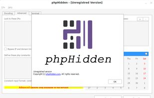 phpHidden screenshot 1