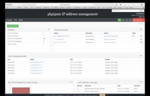 phpIPAM screenshot 1
