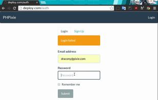 PHPixie screenshot 1