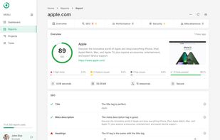 SEO Report