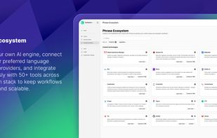 Open ecosystem
Bring your own AI engine, connect with your preferred language service providers, and integrate seamlessly with 50+ tools across your tech stack to keep workflows aligned and scalable.