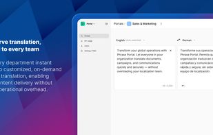 Self-serve translation, tailored to every team
Give every department instant access to customized, on-demand machine translation, enabling faster content delivery without added operational overhead.