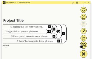 Phrasebow screenshot 1